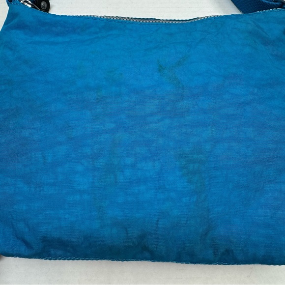 Kipling Alvar Crossbody Bag Purse Havana Blue Monkey 12”x9” Travel Streetwear - Picture 8 of 16